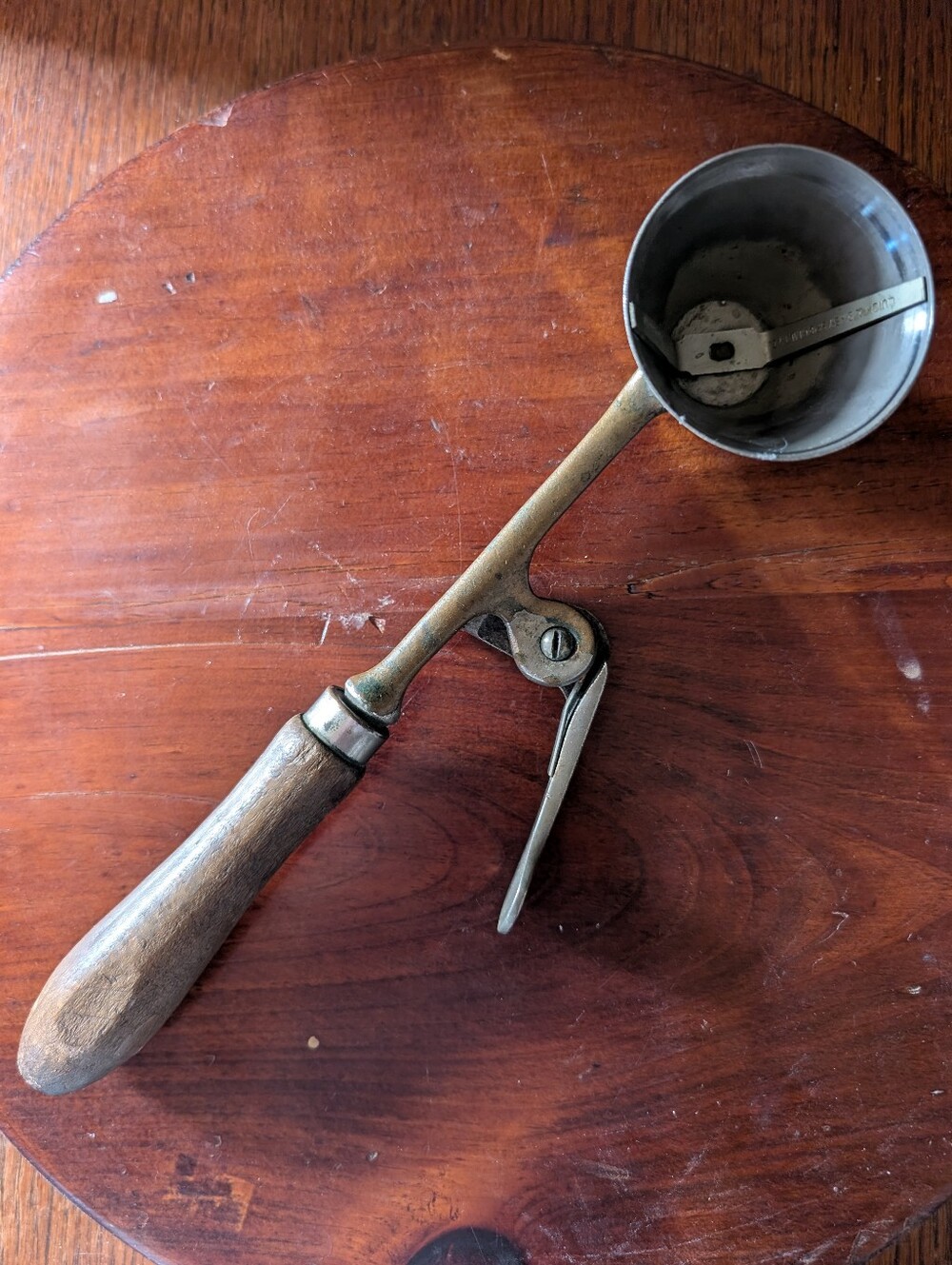 Antique Conical Ice Cream Scoop